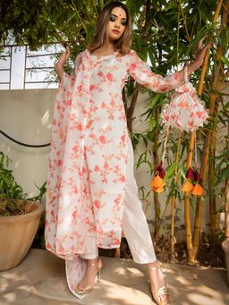 POMCHA - Phool Jaal Modal Cotton Suit (Set of 3)