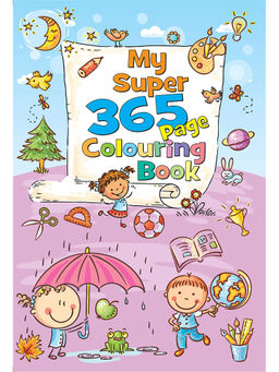 Pegasus - My Super 365 Page Colouring Book: 1