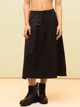 ONLY - Black Twill Weave Skirt