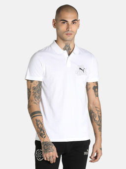 Puma - Kl Graphic Polo Men White Polo