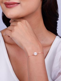 GIVA - 925 Silver White Eve Beauty Bracelet