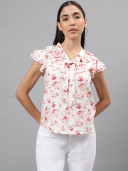Latin Quarters - Women Floral Print Top