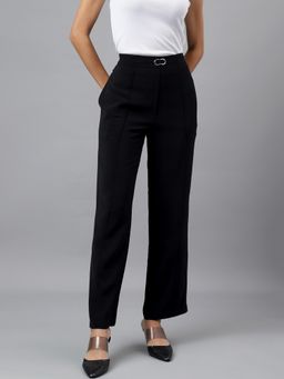 Latin Quarters - Women Solid Black Pant