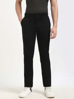 Tommy Hilfiger - Men Black Solid Trouser