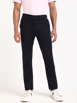 Tommy Hilfiger - Men Blue Solid Trouser