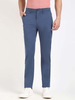 Tommy Hilfiger - Men Blue Solid Trouser