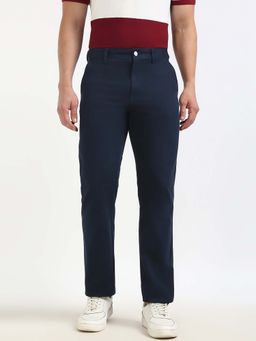 Tommy Hilfiger - Men Blue Solid Trouser