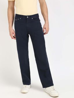 Tommy Hilfiger - Men Blue Solid Trouser
