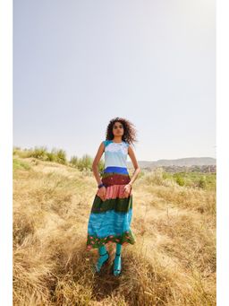 Zip by Payal & Zinal - Fields Of Fancy Multi-Color Dress