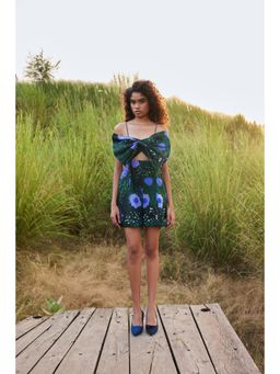 Zip by Payal & Zinal - Periwinkle Paradise Green Jumpsuit