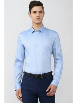 Peter England - Men Blue Slim Fit Formal Shirt