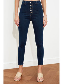 Trendyol - Navy Down Jeans