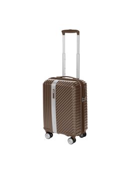 VIP - Unisex Barclay Brown Hard Luggage Trolley Bag