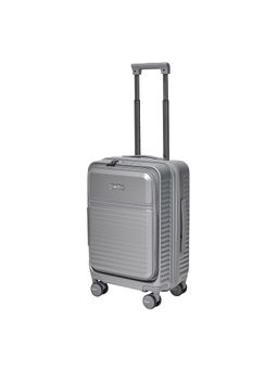 VIP - Unisex Flex9010 15.6 Laptop Compatible Grey Hard Luggage Trolley Bag