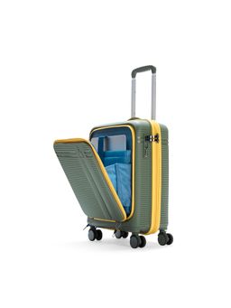 Aristocrat - Unisex Solana Green Hard Luggage Trolley Bag