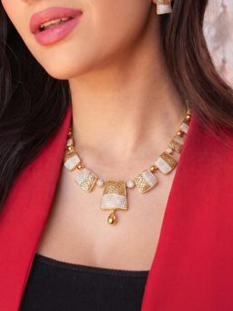BINNI - Dual plated Necklace set