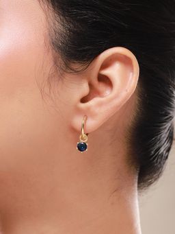 Voylla - Trendy Golden Color Pop Hoop Earrings