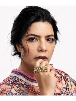 BINNI - Golden Ghungroo Harmony Ring