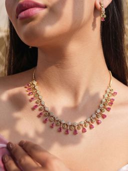 BINNI - Resplendent Royalty necklace set