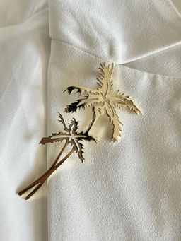 AMOSSH - Two Palm Island Brooch