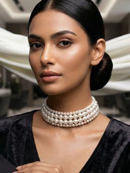 Kraft Smiths - Era Pearl Choker Necklace