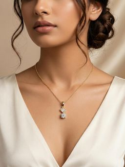 Kraft Smiths - Celeste Diamond Drop Necklace