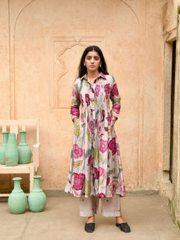 Taro India - Magnolia Shirt Kurta with Pant (Set of 2)