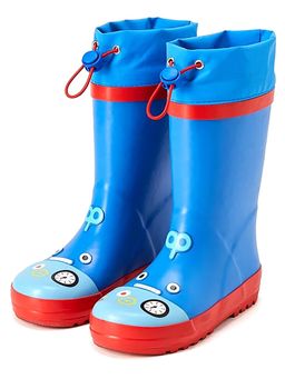 Little Surprise Box - Mr.Nutty Robot Flexible Rubber Rain Gumboots