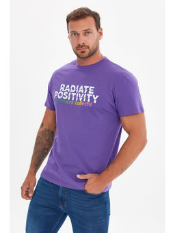 Trendyol - Man Purple T-Shirt