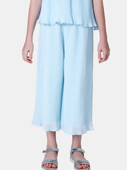 One Friday - Aqua Pleated Culotte