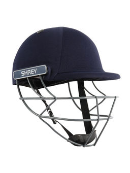 Shrey - Performance Steel-Navy Cricket Helmet