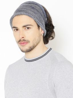 Bharatasya - Mens Soft Fine knitted Ski Headband with rolled edges