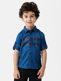 Kate & Oscar - Boys Shirts - Navy Blue