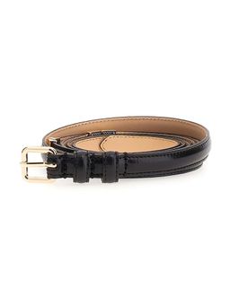 Guess - Women Black Solid Leather Belt