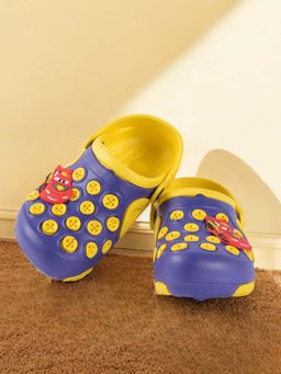 Yellow Bee - Bright Spark Car Clogs for Boys-Multi-Colour