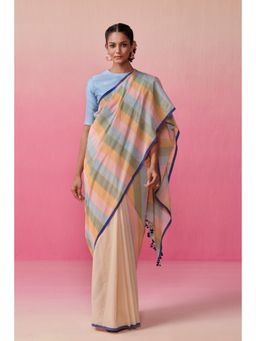 Dressfolk - Handwoven Cotton Saree, without blouse