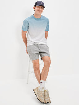 American Eagle - Blue Ombre Regular Fit T-Shirt