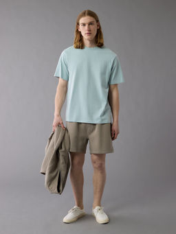 American Eagle - Blue Printed Regular Fit T-Shirt