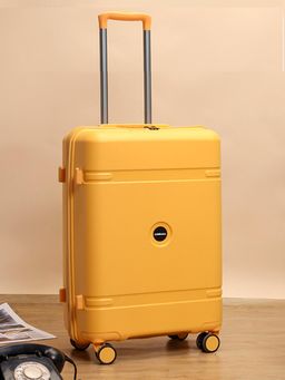 CARRIALL - Drift Yellow Hard Sided 20 Inch Cabin Size Trolley Bag Suitcase (S)
