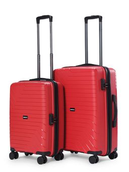 CARRIALL - Red trolley Bag Small and Medium (Set of 2)