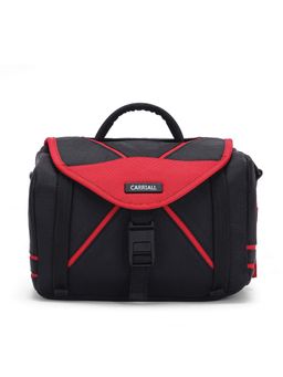 CARRIALL - Zento Kid’s Meal Bag Black and Red Lunch Bag/ Tiffin Bag for Daily Use, School and Travel