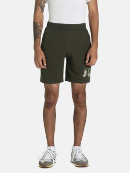 Puma - Rebel Camo Mens Green Shorts