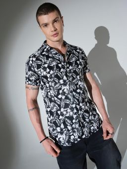 Hubberholme - Floral Printed Casual Shirt