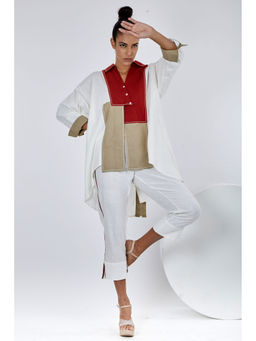 MADDER MUCH - Taya Co-Ord - White (Set of 2)