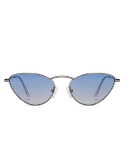 John Jacobs - by Lenskart Silver Sunglasses UV Protection Women Sunglasses Large JJ Tints - JJ S13866