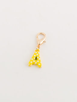 CARPISA ITALIA - Poa Letter Women Bag Charm - Yellow (S)