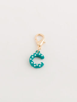 CARPISA ITALIA - Poa Letter Women Bag Charm - Green (S)