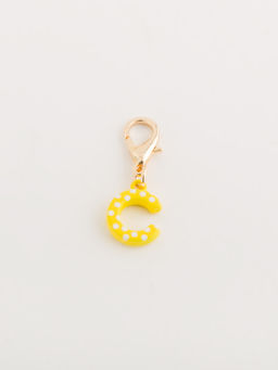 CARPISA ITALIA - Poa Letter Women Bag Charm - Yellow (S)