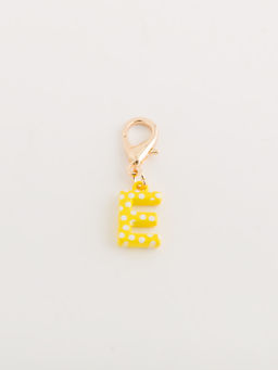 CARPISA ITALIA - Poa Letter Women Bag Charm - Yellow (S)