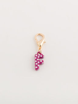 CARPISA ITALIA - Poa Letter Women Bag Charm - Magenta (S)